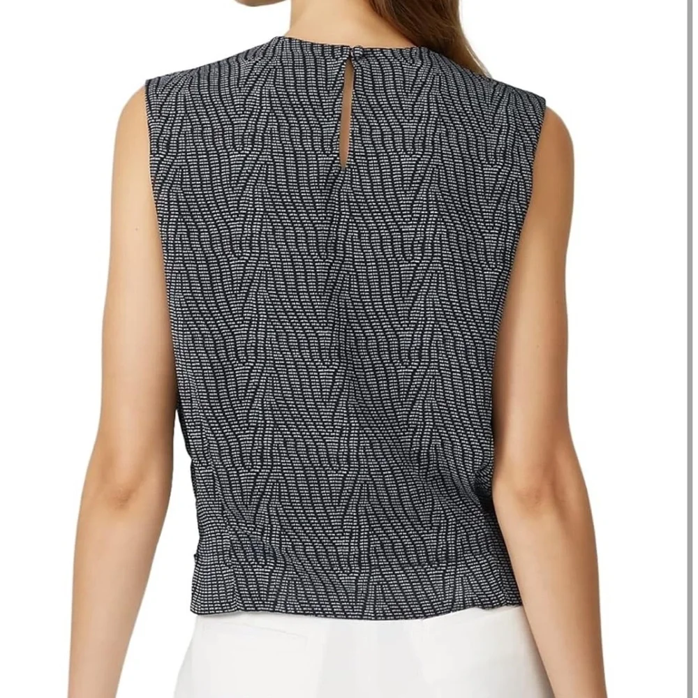 Derek Lam 10 Crosby Pleated Crinkle Blouse 44 6